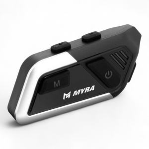 Myra M500 para Intercomunicador Bluetooth 5.3, Sistema de Comunicación Premium para Motocicletas - Product Image 1