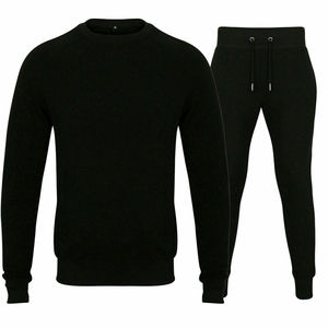 Survêtement uni pour hommes pulls en molleton de marque sweats en coton pour jogging survêtements de sport confortables - Product Image 5
