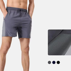 Pantalones Cortos Deportivos Transpirables Casuales con Cierre de Cordón, Tejido Personalizado, Material Duradero, Pantalones Cortos de Gimnasio para Hombre - Product Image 4