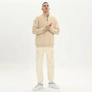 2025สเวตเตอร์ชุดวิ่งออกประตูมีสไตล์ผ้าฝ้าย/โพลีเอสเตอร์เปิดลงใส่ออกกำลังกายฟิตเนสยิมแบบสวมหัวสำหรับฤดูหนาว - Product Image 4