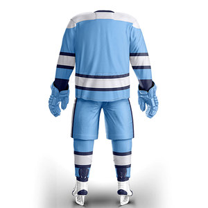 Conjunto de Uniforme de Hockey sobre Hielo Premium, Jersey y Pantalones Ligeros y Transpirables, Ajuste Cómodo para Entrenamientos y Partidos de Competición - Product Image 2