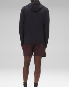 แจ็กเก็ตมีฮู้ดน้ำหนักปานกลางปรับได้คลาสสิกแบบคลาสสิกผ้านุ่มสบาย - Product Image 4