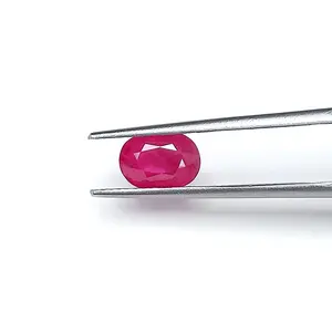 Qualité commerciale Ruby Mozambique Heat 1-2 cts Taille pour bijoux à prix commercial pour acheteur en gros