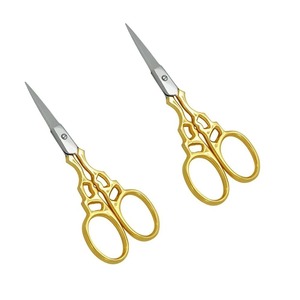 Arrow Point Straight Blade Stainless Steel <b>Cuticle</b> <b>Scissors</b> 3.5 Sharp Blades Beauty Precision Tool for Manicure Pedicure - Product Image 2