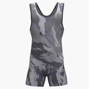 Combinaison de lutte personnalisée pour homme, vêtements de sport à séchage rapide, vêtements d'entraînement à transfert thermique, combinaisons de lutte pour homme - Product Image 1