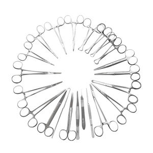 Ensemble d'instruments chirurgicaux vétérinaires manuels de qualité supérieure en acier inoxydable, kit de chirurgie de base pour les opérations sur les grands animaux - Product Image 2