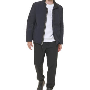 Men's XL Softshell Winter Jacket Premium Custom Made High Street Style Breathable Knitted <b>Woolen</b> <b>Top</b> Stand Hooded Manufacturer - Product Image 5