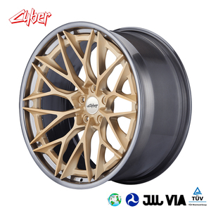 Jantes en alliage d'aluminium HR E S200H à rayons torsadés forgés pour Benz BMW Audi Porsche <span class=keywords><strong>Ferrari</strong></span> Lexus Land Rover Range Rover <span class=keywords><strong>Volvo</strong></span> - Product Image 1