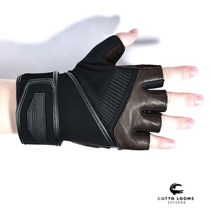 ถุงมือยกน้ำหนักหนัง OEM ตามสั่งชุดกีฬาฝึกซ้อมระดับพรีเมี่ยมผลิตจากโรงงานผู้ผลิตที่เชื่อถือได้ - Product Image 2