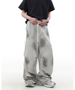 2026 pantalons de jogging de sport décontractés pour hommes avec motif rayé incurvé coupe droite élégant et confortable - Product Image 4