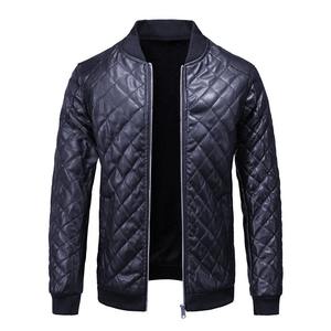 Otoño Invierno hombres PU chaqueta Casual hombres cálido Vintage Moto Faux cuero abrigos moda Hip Hop cremallera chaqueta de cuero hombres - Product Image 6