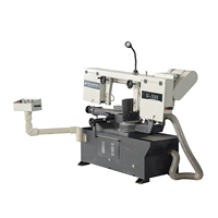 Scie à ruban horizontale G-330, machine de découpe de métaux rotative à 0-60 degrés pour tuyaux ronds, tubes carrés, acier angulaire