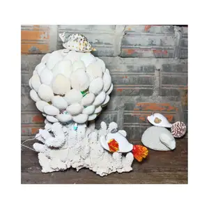 SEASHELL DECOR ITEMS HANDMADE - VIETNAM HIGH QUALITY SEASHELL SOUVENIRS WITH PREMIUM MATERIAL COLLECT DIRECTLY FROM KHANH HOA