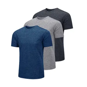 Men's T-Shirt Quick-Drying 2023 New Fashion solid Color t-Short Half Sleeved T-shirt Men New Men T Shirt