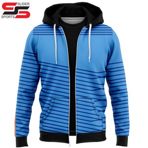 Nouveau design de sweats à capuche à sublimation personnalisés pour hommes, vêtements d'hiver, sweats à capuche en coton et polyester personnalisés pour hommes, vente en gros - Product Image 4