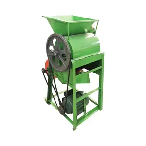 Machine à éplucher les arachides domestiques 1400 tr/min, presse à huile supportant la machine à décortiquer les arachides électrique agricole