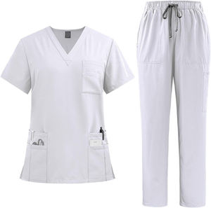 Uniformes Médicos Cómodos para Mujer, Tejido de Punto de Poliéster y Algodón de Alta Densidad para Largas Jornadas de Trabajo - Product Image 5