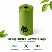 Sacs à déjections pour chiens, chats et petits animaux, biodégradables, résistants et écologiques, avec EPI