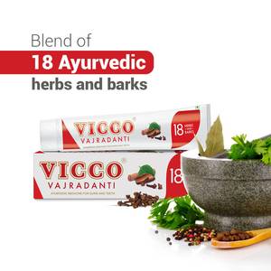 Vicco Vajradanti Sugar Free <b>Paste</b> (160gm) - Product Image 2