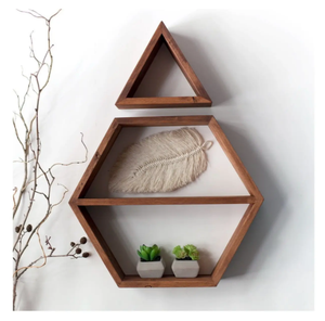Wholesale Eco-Friendly Wooden <b>Shelves</b> for Home and Office Handmade Craft Wood Products for Wall <b>Hanging</b> <b>Storage</b> and Decoration - Product Image 5