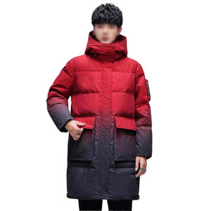OEM Winter Custom Manufacturer Men's Sublimation Oversized Puffer <b>Down</b> Jackets With Hooded - Product Image 1
