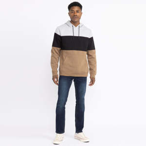 Sweat-shirt à capuche tendance multi-tons pour hommes, sweat-shirt doux et confortable avec un design élégant pour un confort décontracté au quotidien - Product Image 5