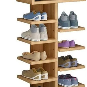 Étagère de rangement pour la maison HF Industries, style animal rond, étagère à chaussures multifonctionnelle, matériau en corne fait à la main, toucher réel, organisateur de rangement - Product Image 1