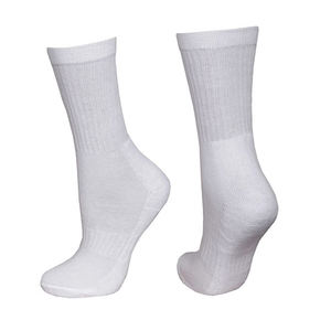 Chaussettes de sport Crew pour hommes de haute qualité sur mesure nouveau design antidérapant couleur unie Spandex/Nylon antibactérien écologique - Product Image 2