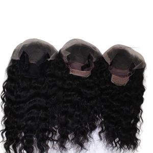 Perruque frontale en dentelle longue en gros, 10-30 pouces, 100% cheveux humains, perruques frontales en dentelle, dentelle transparente, petit bonnet, vierge naturel - Product Image 3