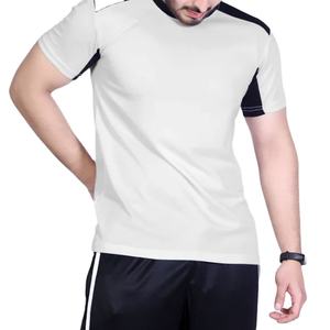 Camiseta Deportiva Ligera de Manga Corta para Hombre, 150 Gsm, Corte Holgado, Secado Rápido, Poliéster/Spandex, Estilo Longline, para Verano - Product Image 6