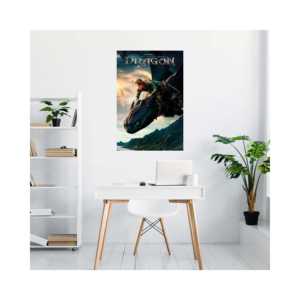 วิธีการฝึกภาพยนตร์แอ็คชั่นมังกรของคุณ hiccup ศิลปะบนผนังสไตล์การออกแบบที่ทันสมัย - Product Image 3