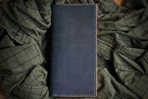 Cartera Larga de Cuero Vacuno Genuino para Mujer, Estilo Vintage, Gran Capacidad, Bolso de Mano con Cierre Abierto LBW-0118, Monedero Personalizado - Product Image 3