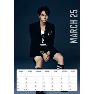 Calendrier promotionnel BTS 2025 format DIN A3 - Product Image 4