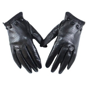 Guantes de cuero de moda de alta calidad para mujer, transpirables, impermeables, de alta elasticidad, superventas, con logotipo/color personalizado - Product Image 1