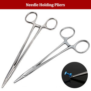 ISO y CE Marcado Manual de acero Mayo-Hegar Soporte de aguja Fórceps Conjunto de instrumentos Uso hospitalario reutilizable - Product Image 2