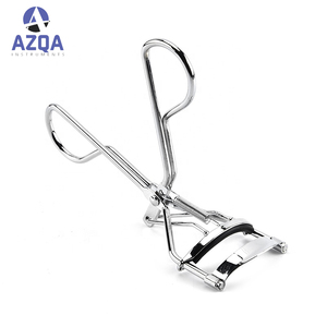Custom Colored Silicone Grip Eyelash Curler Stainless Steel False Eyelash Curler with Private Label Service - Product Image 5