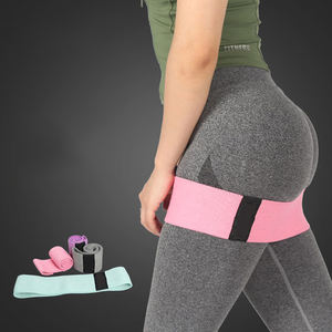 Lot de 3 bandes d'exercice à boucle d'entraînement de yoga à domicile bandes de résistance de cercle de hanche pour l'entraînement physique - Product Image 6