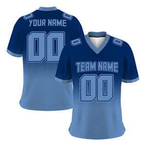 Maillot de football personnalisé sublimé à manches courtes, protection UV, respirant, polyester, uniforme d'équipe avec nom et numéro personnalisés - Product Image 5