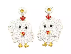 Pendientes de varios colores hechos a mano con cuentas de semillas de ganchillo, joyería artificial para mujer, pendientes de artesanía MD - Product Image 2