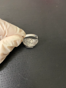 Anillo de Plata de Ley 925 de Lujo con Diamantes de Moissanita Completos, Estilo Hip Hop, Anillo de Moda Unisex, Regalo de Joyería - Product Image 5