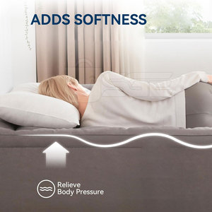 Suministro de Fábrica: Colchón Topper de Espuma de Microfibra 100% Algodón de Alta Calidad, Lavable y Ecológico para Muebles de Dormitorio al por Mayor - Product Image 3