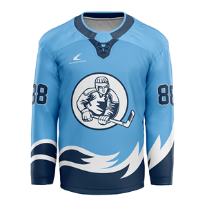 Vêtements d'équipe personnalisés, dernière conception, maillot de hockey sur glace avec numéros appliqués 280 GSM Sportswear Uniforme de hockey sur glace - Product Image 2