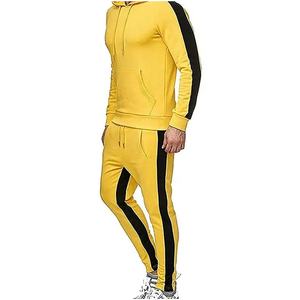 Fabrication de vêtements de gym lourds entraînement gym plus la taille sweats à capuche et pantalons de survêtement formation jogger ensemble hommes survêtement adultes hiver - Product Image 2