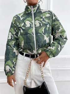 Veste d'hiver chaude et respirante tissée sur mesure pour femme Vêtements décontractés imperméables - Product Image 5