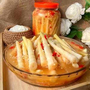 Pousses de bambou pelées à la main épicées | Pousses de bambou pelées à la main instantanées, épicées au Vietnam - Product Image 2