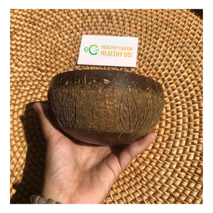 Cuenco de cáscara de coco 2025 al mejor precio hecho a mano con alta calidad sostenible, biodegradable, ecológico para usar en la cocina - Product Image 5