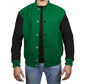 Vestes universitaires décontractées pour hommes de la meilleure qualité, vêtements de rue pour hommes, vestes universitaires respirantes et élégantes pour hommes, OEM - Product Image 1