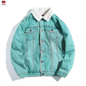 Veste en jean personnalisée Ryan Pro Gear pour hommes, fermeture à boutons, tissu confortable avec logo personnalisé, ODM OEM - Product Image 2