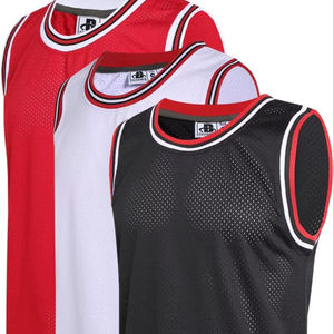 Teamwear เสื้อบาสเก็ตบอลสำหรับผู้ชายเสื้อออกกำลังกายผ้าตาข่ายเสื้อจำนวนมาก - Product Image 1