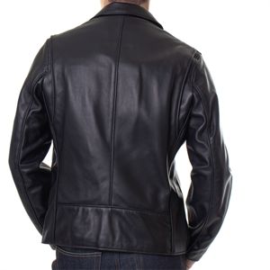 Chaqueta de piel de cordero para hombre premium: moderna, suave y perfecta para todas las ocasiones - Product Image 4